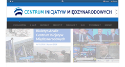 Desktop Screenshot of centruminicjatyw.org